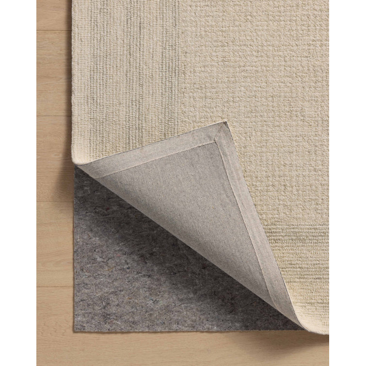 Amber Lewis Ivory and Spa Hand-Tufted Wool Area Rug