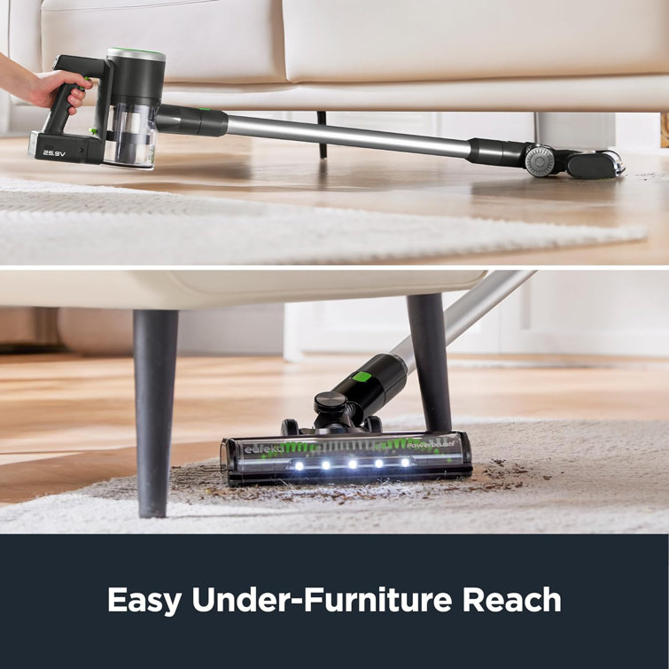 Moss Green Cordless Stick Vacuum with HEPA Filter
