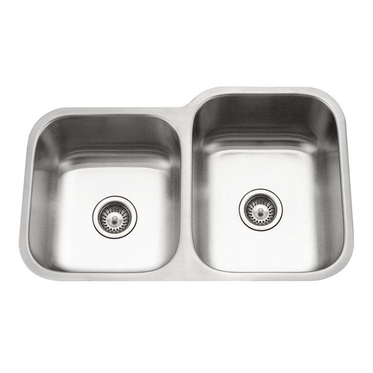 Stainless Steel Double Bowl Undermount Kitchen Sink