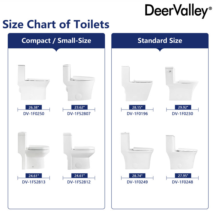 White Ceramic Elongated Dual Flush Toilet with ADA Seat Height
