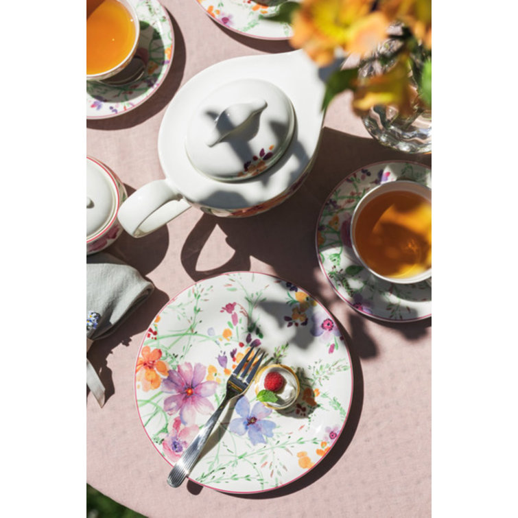 Mariefleur Multicolor Floral Porcelain 4-Piece Place Setting