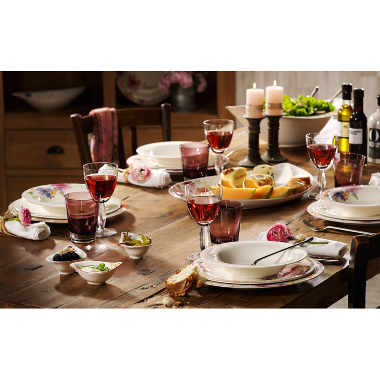 Mariefleur Multicolor Floral Porcelain 4-Piece Place Setting