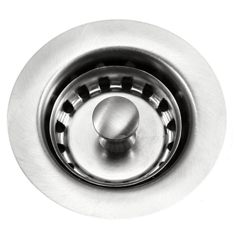Stainless Steel 2-Inch Basket Strainer with Plastic Housing