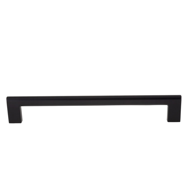 Vail 6" Matte Black Cylindrical Bar Pull