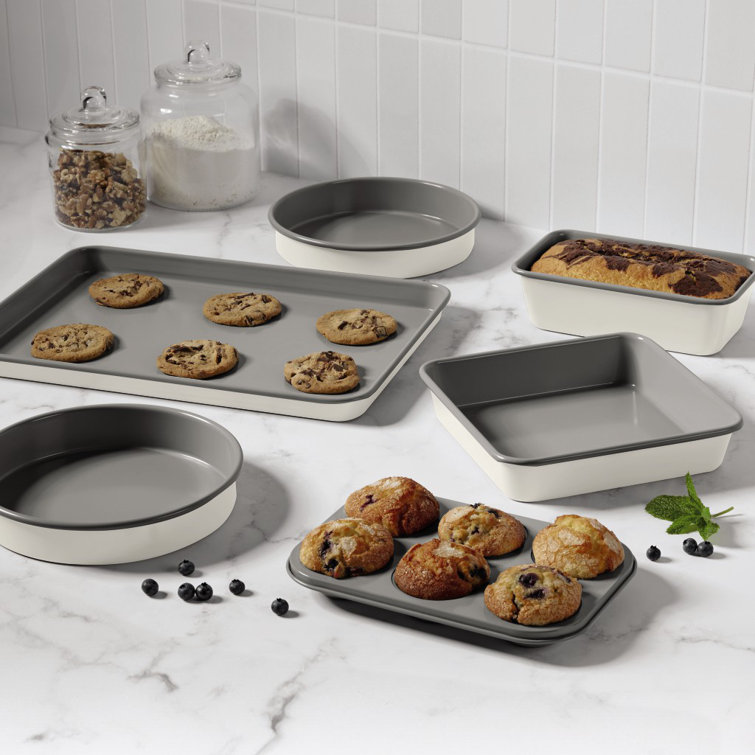 Champagne Non-Stick Steel 6-Piece Bakeware Set