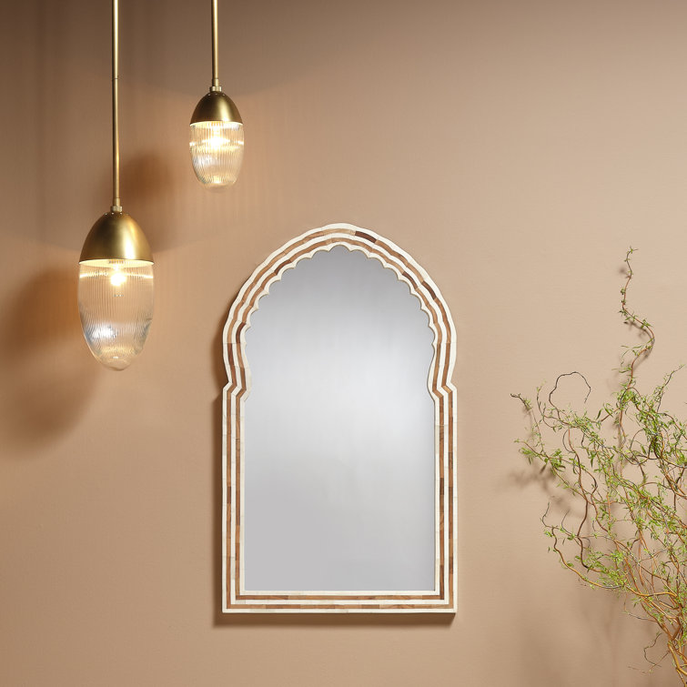 Antique Brass Pendant with Clear Ribbed Glass Shade