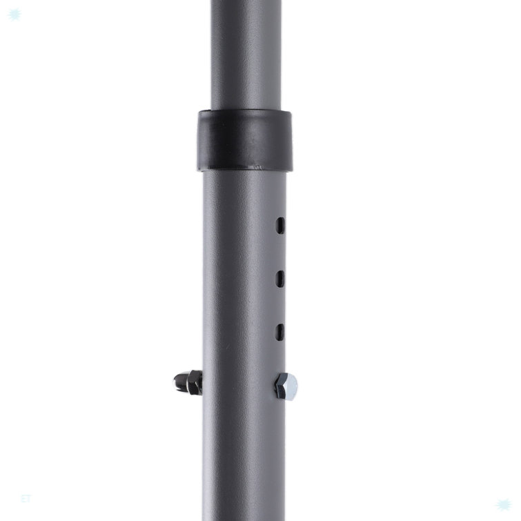 Gray Polyester Outdoor Adjustable Patio Door Awning Canopy