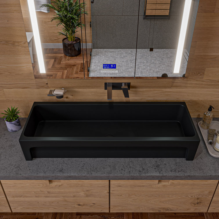 Brushed Nickel Wall Mounted Single Handle Bathroom Faucet