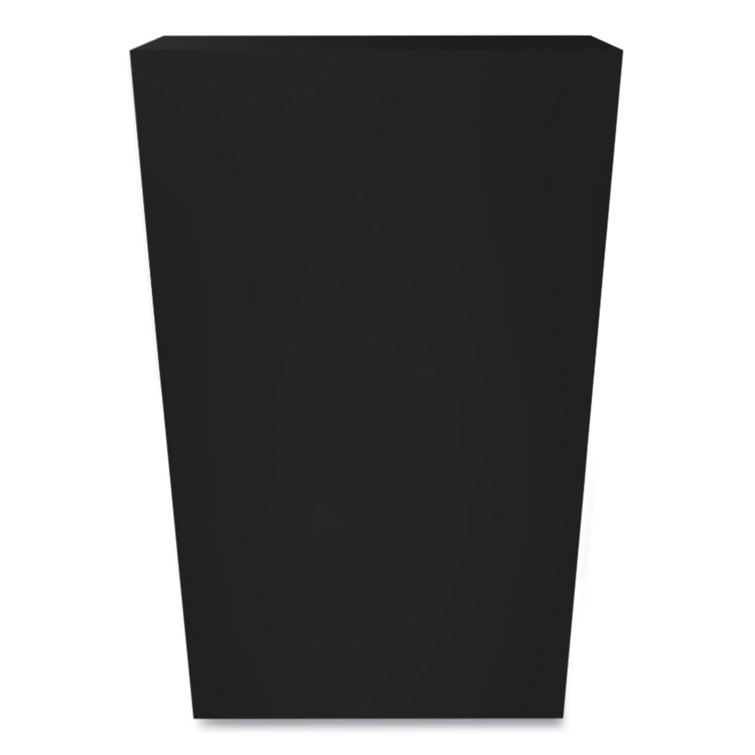 Brigade Adjustable Black Metal 4-Shelf Bookcase 34.5" W