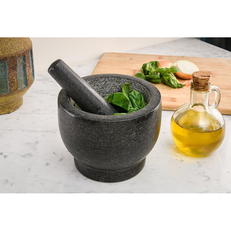Goliath Granite Mortar and Pestle Set, 12" Deep