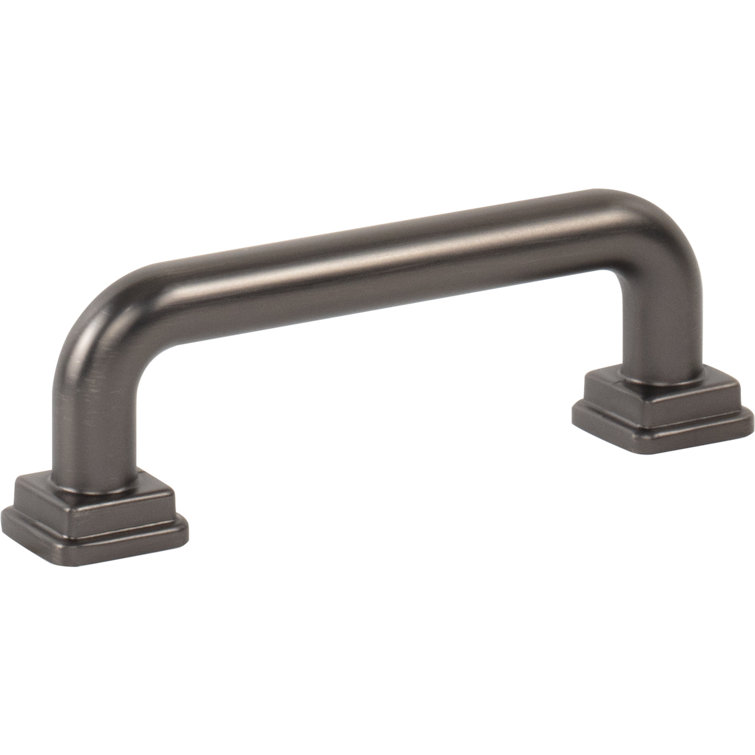 Slate 3" Center-to-Center Arch Bar Pull with Mounting Hardware