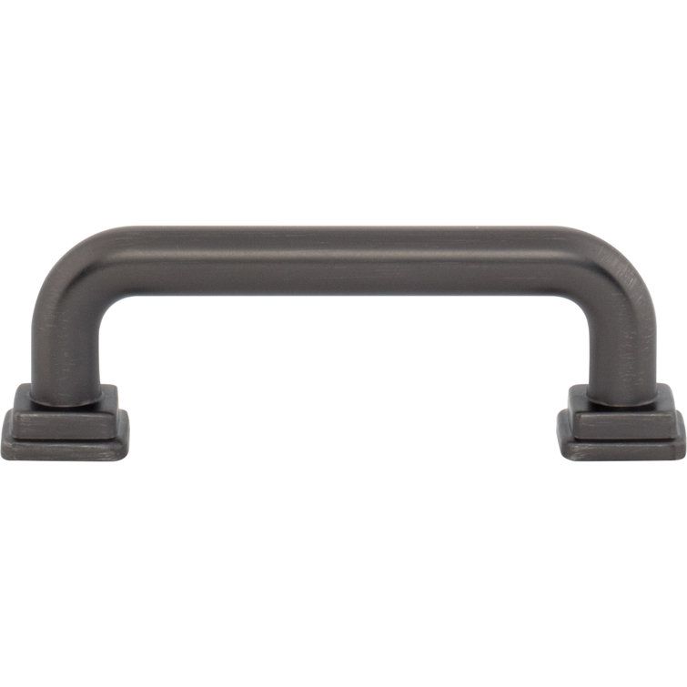 Slate 3" Center-to-Center Arch Bar Pull with Mounting Hardware