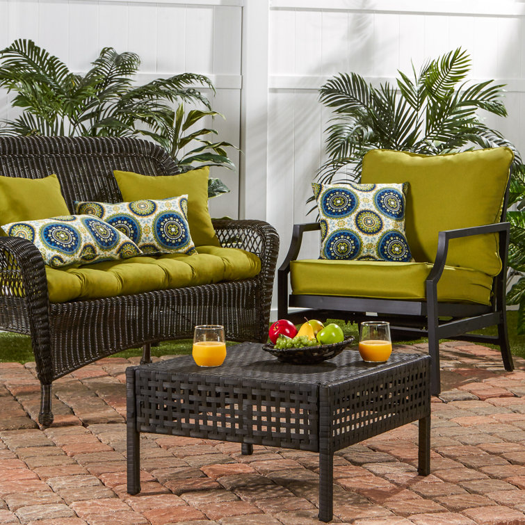 Indoor/Outdoor Reversible Throw Pillow