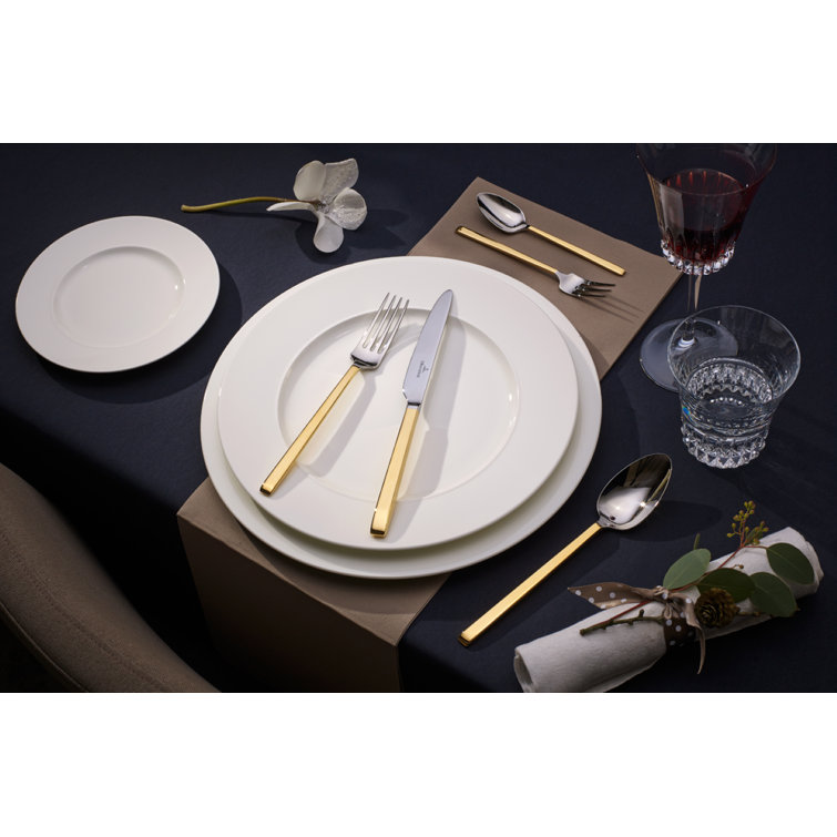 La Classica Gold 5-Piece Stainless Steel Flatware Set