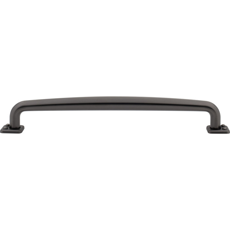 Slate Industrial 12" Appliance Pull with Mounting Hardware