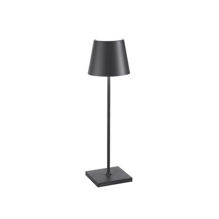 Dark Grey Cordless Adjustable Outdoor LED Table Lamp