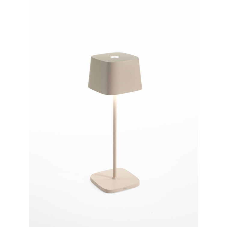 Sand Aluminum Cordless Touch Outdoor Table Lamp