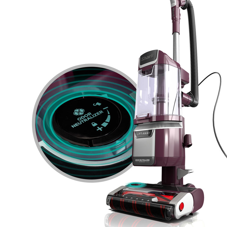 Wine Purple Lightweight Convertible Upright Vacuum with HEPA Filter
