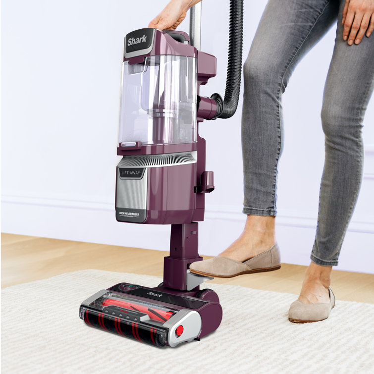 Wine Purple Lightweight Convertible Upright Vacuum with HEPA Filter