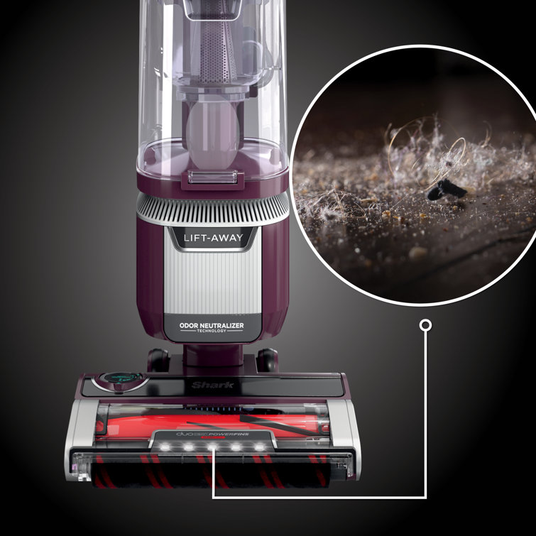 Wine Purple Lightweight Convertible Upright Vacuum with HEPA Filter