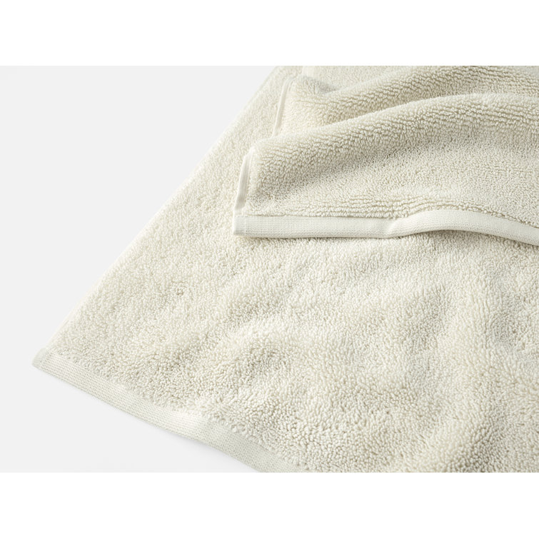 Coyuchi Cloud Loom 19'' x 32'' Natural Organic Cotton Bath Rug