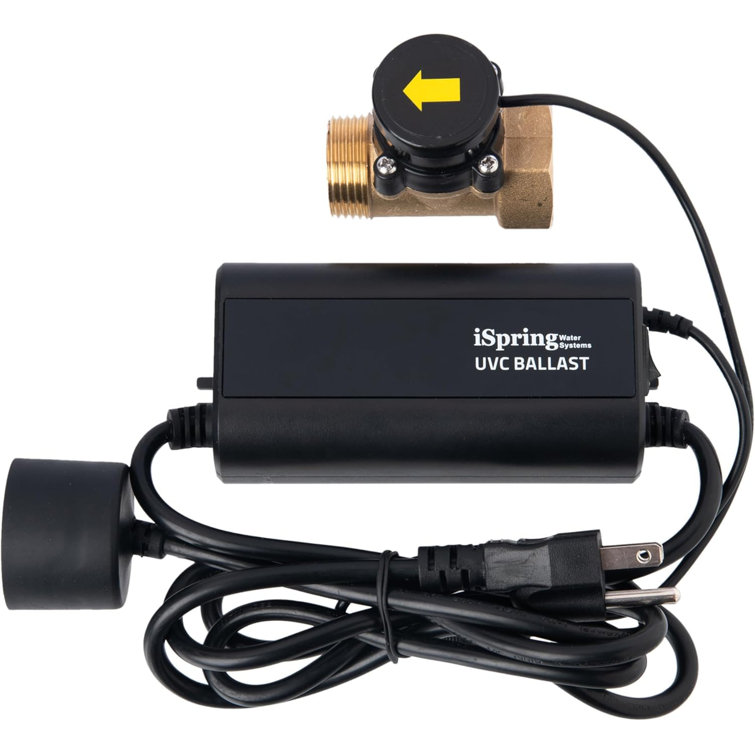 iSpring Black UV Light Whole House Water Filter Transformer
