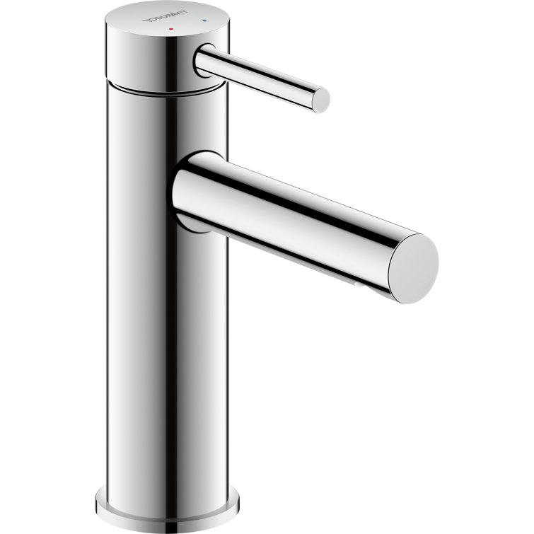Polished Chrome Single Handle Bathroom Sink Faucet