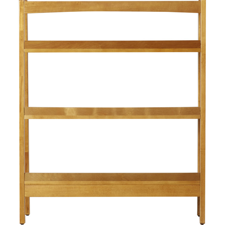 Acorn Wood Ladder Bookcase with Full Extension Drawer
