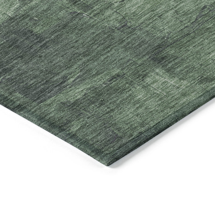 Lavender Synthetic Flat Woven Washable Indoor/Outdoor Rug 1'8" x 2'6"