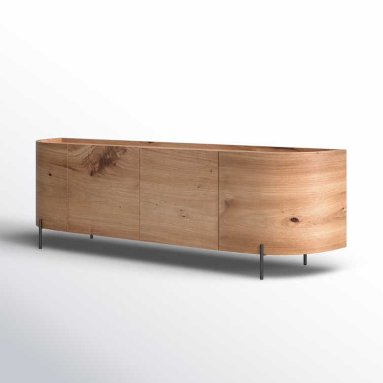 Lunas Gold Guanacaste 77'' Media Console with Cabinet