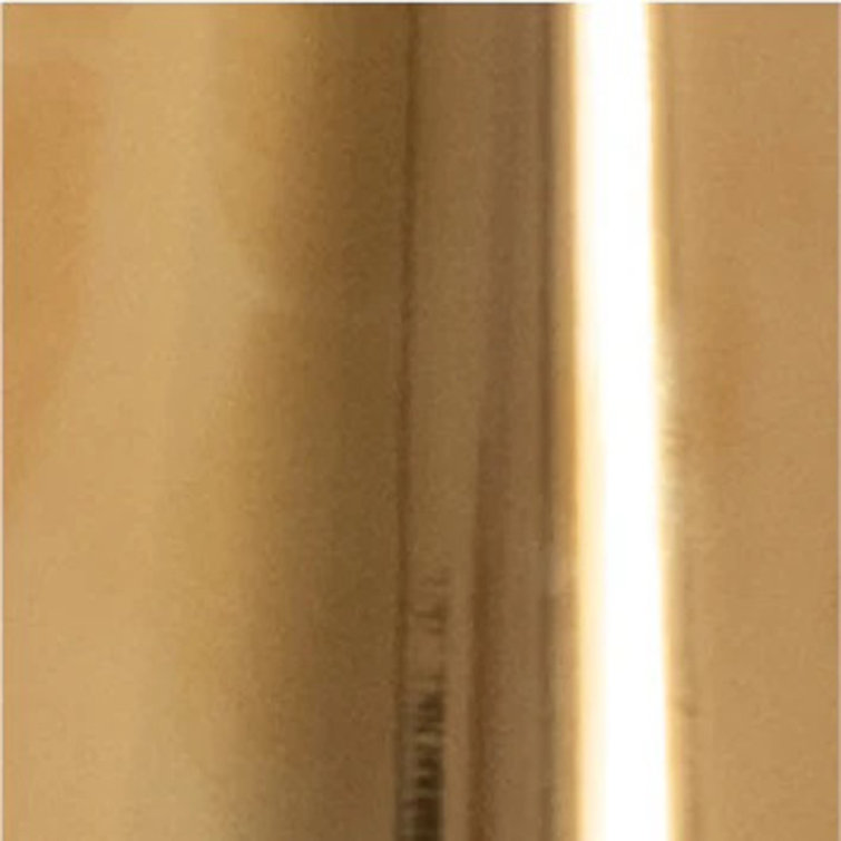 Glossy Gold Cordless Adjustable Outdoor Table Lamp