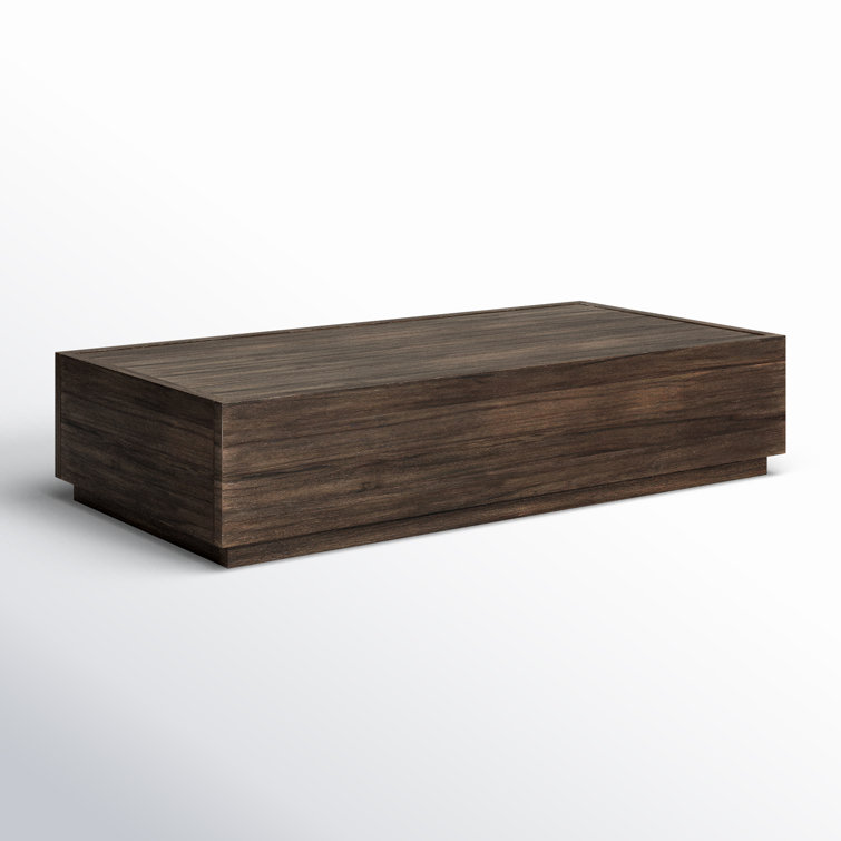 Mystica Large Teak Brown Outdoor Coffee Table