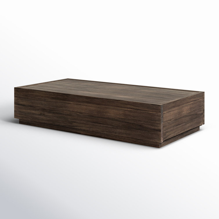 Mystica Large Teak Brown Outdoor Coffee Table