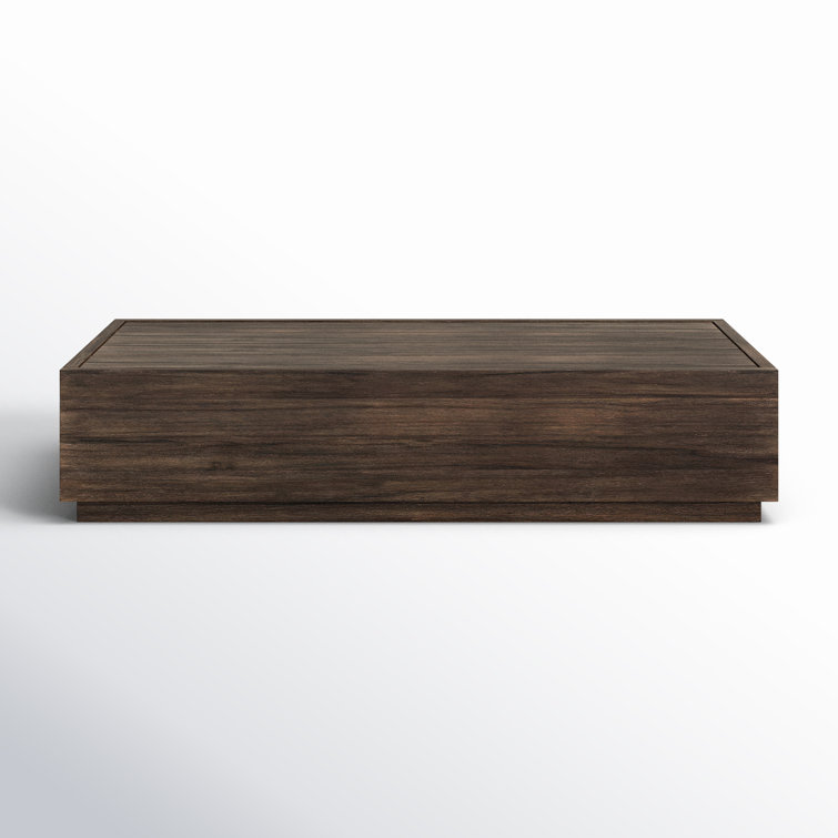 Mystica Large Teak Brown Outdoor Coffee Table