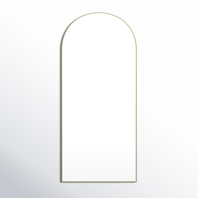 Elegant Kira 67"x30" Full-Length Bronze Wood Leaner Mirror