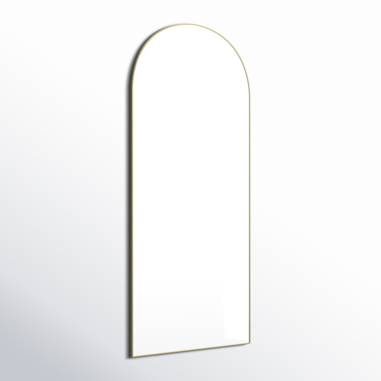 Elegant Kira 67"x30" Full-Length Bronze Wood Leaner Mirror