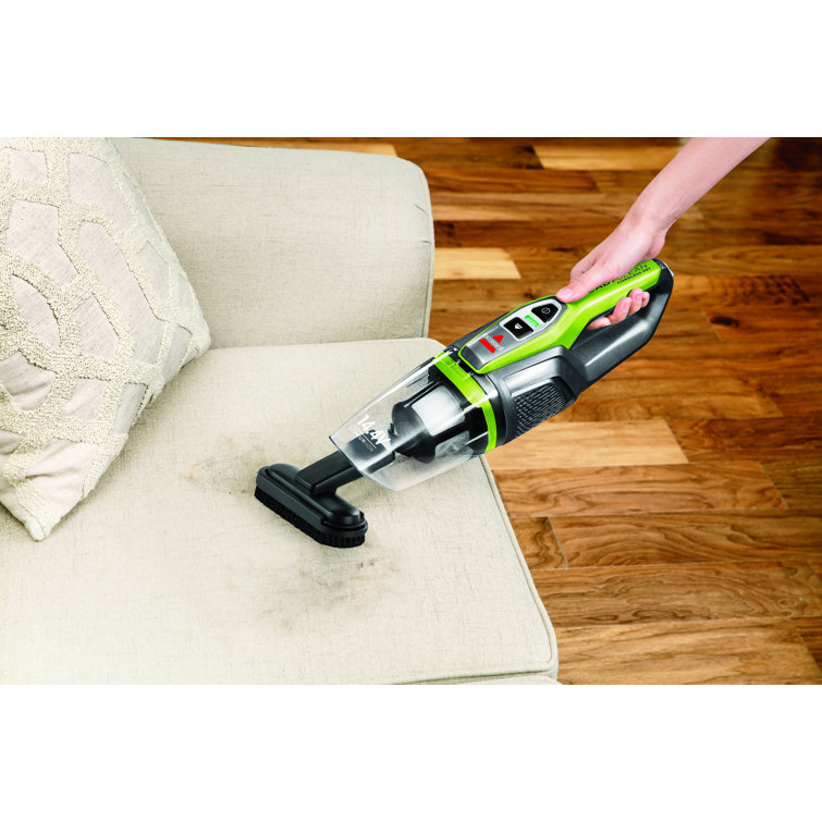 Black and Green Cordless Convertible Stick Vacuum