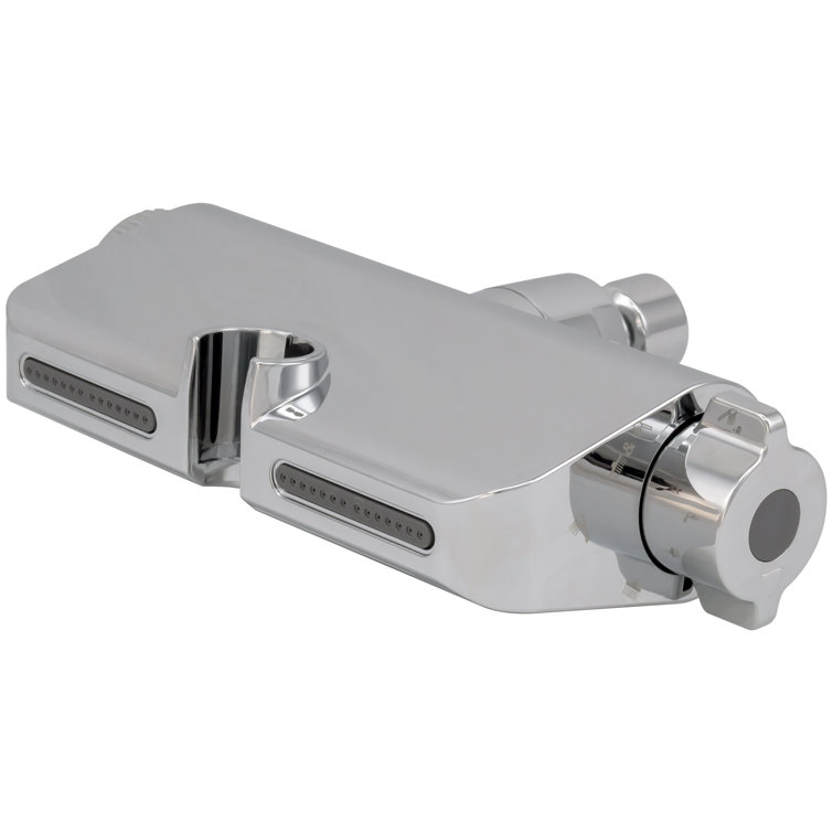 Chrome 10-Function Handheld Shower with Filter and Wall Mount