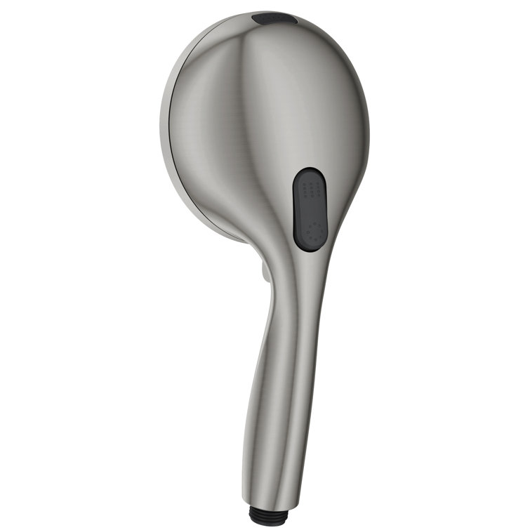 Satin Nickel Multi-Function Handheld Shower with Filter and Wall Mount