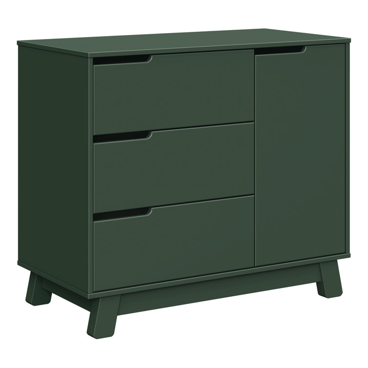 Forest Green GREENGUARD Certified Modern Dresser with Drawers