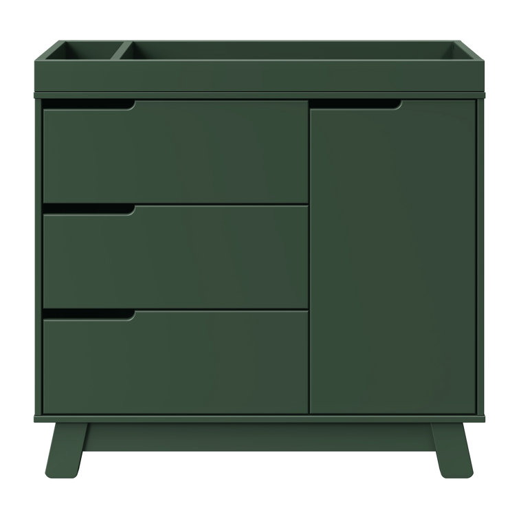 Forest Green GREENGUARD Certified Modern Dresser with Drawers