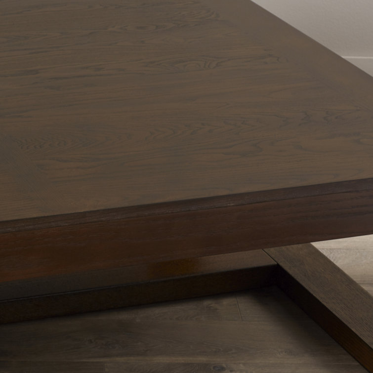 Watson Dark Brown Rectangular Wood Coffee Table