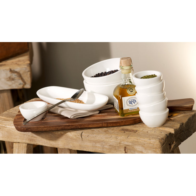 Acacia Wood Rectangular Bread Board with Handle