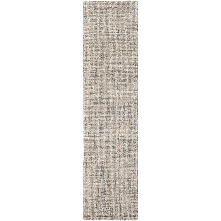 Aiden Hand-Tufted Gray Wool Runner Rug