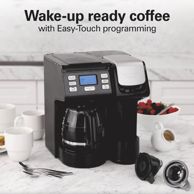 Hamilton Beach Black FlexBrew Trio 2-Way Coffee Maker