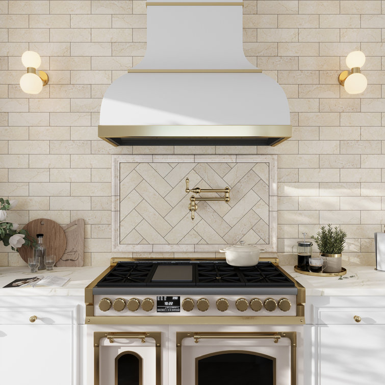 Beige 4x12 Honed Marble Subway Tile for Walls and Floors