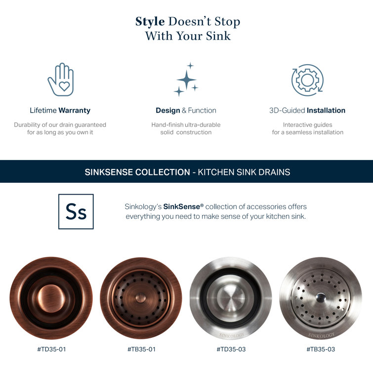 Stainless Steel 4.5" Basket Strainer Drain with Post Style Basket