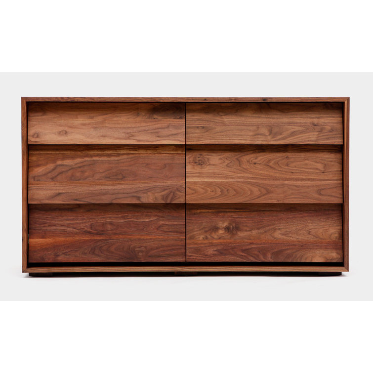 Oliver Large 9-Drawer Horizontal Dresser in Solid Walnut