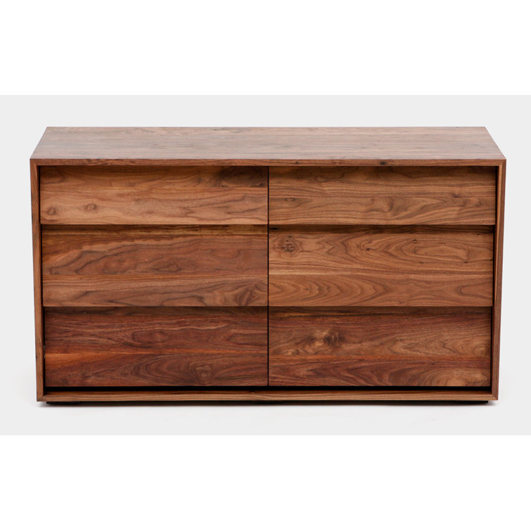 Oliver Large 9-Drawer Horizontal Dresser in Solid Walnut