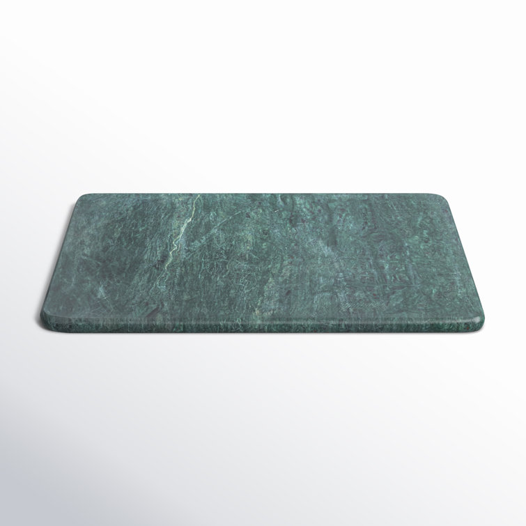 Green Rectangular Marble Cutting Board